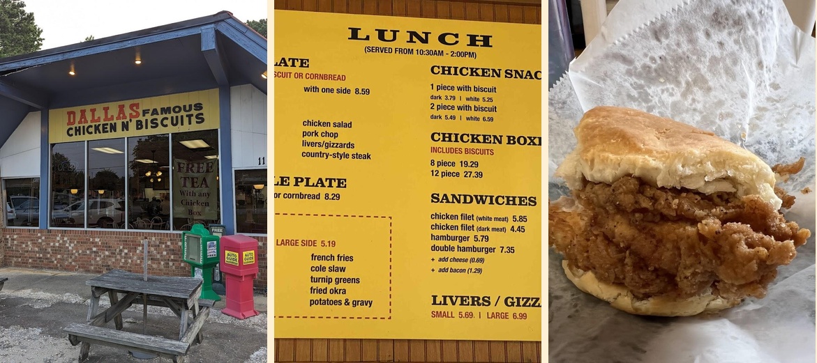 Dallas Famous Chicken n' Biscuits Apex